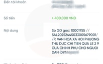 Nhiều ngân hàng chi trả hơn 1.100 tỉ đồng quà tặng 100.000 đồng cho người dân
