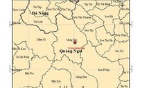 Hai trận động đất liên tiếp, gây rung chấn nhiều xã miền núi Quảng Ngãi