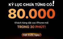 Hàng trăm ngàn chiếc iPhone 17 đã được đặt mua tại Việt Nam, mỗi giây có 44 người đặt cọc