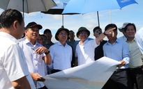 Tân Chủ tịch Đà Nẵng thị sát sân bay Chu Lai, làm việc với THACO