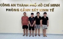 Công an TP HCM bắt 5 người khi kiểm tra một căn nhà