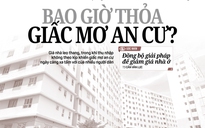 Báo in ngày 21-9: Bao giờ thỏa giấc mơ an cư?