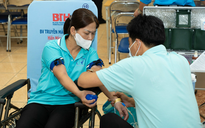 Hơn 600 đoàn viên - lao động tham gia hiến máu nhân đạo
