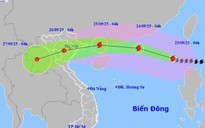 Siêu bão Ragasa vào Biển Đông, giật trên cấp 17