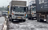 Sửa chữa các “ổ gà” trên Quốc lộ 51, Đồng Nai