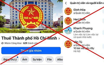 Fanpage của Thuế TP HCM bị giả mạo để lừa đảo