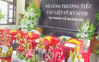 Tôn tạo Thành cổ Quảng Trị, phát hiện nhiều hài cốt liệt sĩ