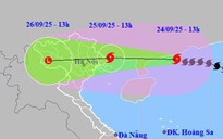 Bão số 9 Ragasa giật cấp 17 đang càn quét ở Trung Quốc, ngày 25-9 đổ bộ vào Việt Nam