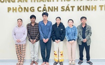 Công an TP HCM khám xét một bãi xe, bắt 6 đối tượng