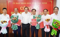 Tây Ninh điều động, bổ nhiệm nhiều cán bộ