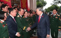 Tổng Bí thư Tô Lâm dự, chỉ đạo Đại hội đại biểu Đảng bộ Quân đội