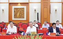 Tổng Bí thư chủ trì cuộc làm việc với Ban Thường vụ Đảng ủy MTTQ, các đoàn thể Trung ương