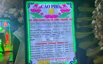 Người vợ sắp sinh con ngã khuỵu khi nghe tin chồng là thiếu tá công an hy sinh