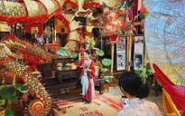 Triển lãm lồng đèn trung thu xưa trong ngôi đình trăm tuổi ở TP HCM