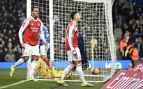 Martinelli lập hat-trick, Arsenal ngược dòng hạ Portsmouth vào vòng 4 FA Cup