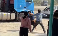 Làm rõ vụ việc hai tài xế xe ben đánh nhau chảy máu trong mỏ đá ở Lâm Đồng