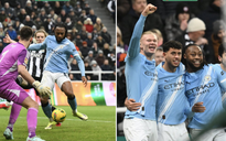 Tân binh Semenyo tỏa sáng, Man City quật ngã Newcastle ở bán kết League Cup