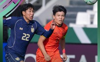 Hòa Trung Quốc, U23 Thái Lan bị loại với 2 điểm sau ba trận