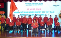 Đoàn thể thao người khuyết tật Việt Nam lên đường dự ASEAN Para Games 13