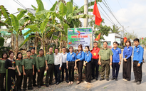 Khánh thành 2 công trình "Đường cờ Tổ quốc" tại Vĩnh Long