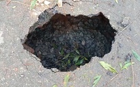 Điều bất thường xuất hiện giữa Quốc lộ 9B ở Quảng Trị