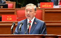 Tổng Bí thư Tô Lâm trình bày Báo cáo của Ban Chấp hành Trung ương Đảng khóa XIII