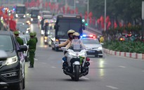 Điều chỉnh phân luồng giao thông phục vụ Đại hội Đảng