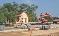 Chạy nước rút trên công trường tái định cư