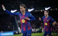 Hàng công bùng nổ, Barcelona soán ngôi đầu La Liga từ tay Real Madrid