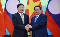 Thủ tướng Phạm Minh Chính hội kiến Tổng Bí thư, Chủ tịch nước Lào Thongloun Sisoulith
