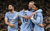 Man City, Barcelona hiên ngang vào top 8 Champions League