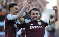 Đè bẹp Nottingham Forest, Aston Villa lên nhì bảng Ngoại hạng Anh