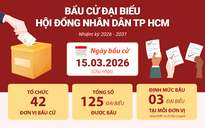 Infographic bầu cử đại biểu Hội đồng Nhân dân TP HCM