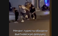 Bắt 3 đối tượng dùng hung khí rượt đuổi du khách nước ngoài ở Nha Trang