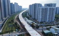 Hơn 300 công nhân “ăn Tết” trên công trường Vành đai 3