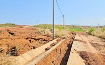 Dự án 60 tỉ đồng vừa làm xong đã xuống cấp: Chủ đầu tư nêu lý do