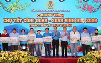 12 triệu lượt đoàn viên, người lao động được Công đoàn chăm lo Tết