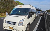 Va chạm liên hoàn 7 ô tô trên cao tốc Phan Thiết – Dầu Giây, ùn tắc nhiều km