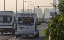 Hình ảnh giao thông ngày 4-1: Các cửa ngõ khá thoáng