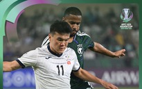 Highlight: U23 Ả Rập Saudi vất vả thẳng Kyrgyzstan, dù hơn người từ phút 34