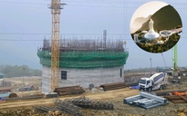 Khối chân đế tượng phật cao nhất thế giới dần thành hình