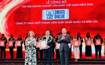 Simexco Daklak lọt Top 500 doanh nghiệp lớn nhất Việt Nam 2025