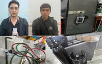 Bắt "nóng" 2 đối tượng đột nhập, phá két sắt tiệm vàng