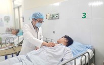 Nam thanh niên thuyên tắc phổi sau khi chơi thể thao