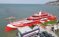 Tàu cao tốc Thăng Long hoạt động trở lại trên tuyến Vũng Tàu - Côn Đảo