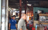 Cháy nhà dân gần cầu vượt Gò Mây