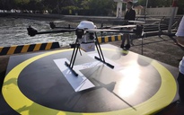 TPHCM khai trương tuyến giao hàng xuyên biển Cần Giờ - Vũng Tàu bằng UAV