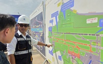 Nhà ga T2 sân bay Phú Quốc đã thi công đến phần mái