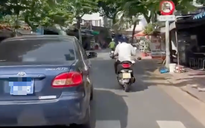 Xe biển số xanh vi phạm, có được lấy tiền ngân sách nộp?