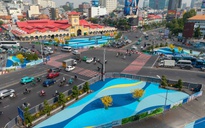 Chủ tịch Hội Kiến trúc sư TPHCM: Màu mái hiện tại của chợ Bến Thành chưa phù hợp